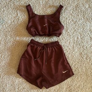 Brown Nike 2 piece set
